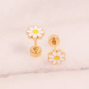 Daisy Enamel Flatbacks