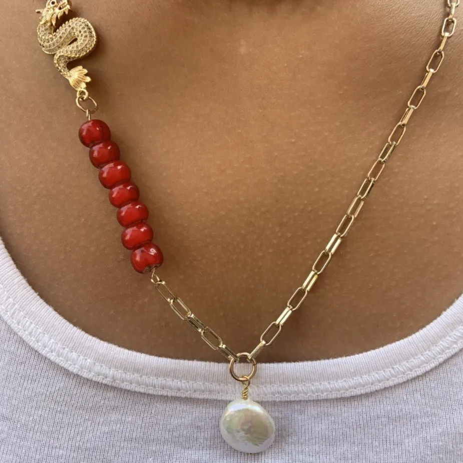 Daphanie Dragon Necklace