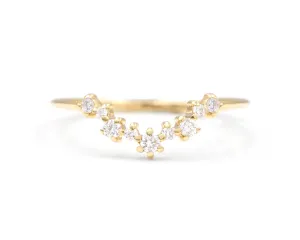 Deep Curve Aster Cluster Band (Ready to Ship size 7.25)