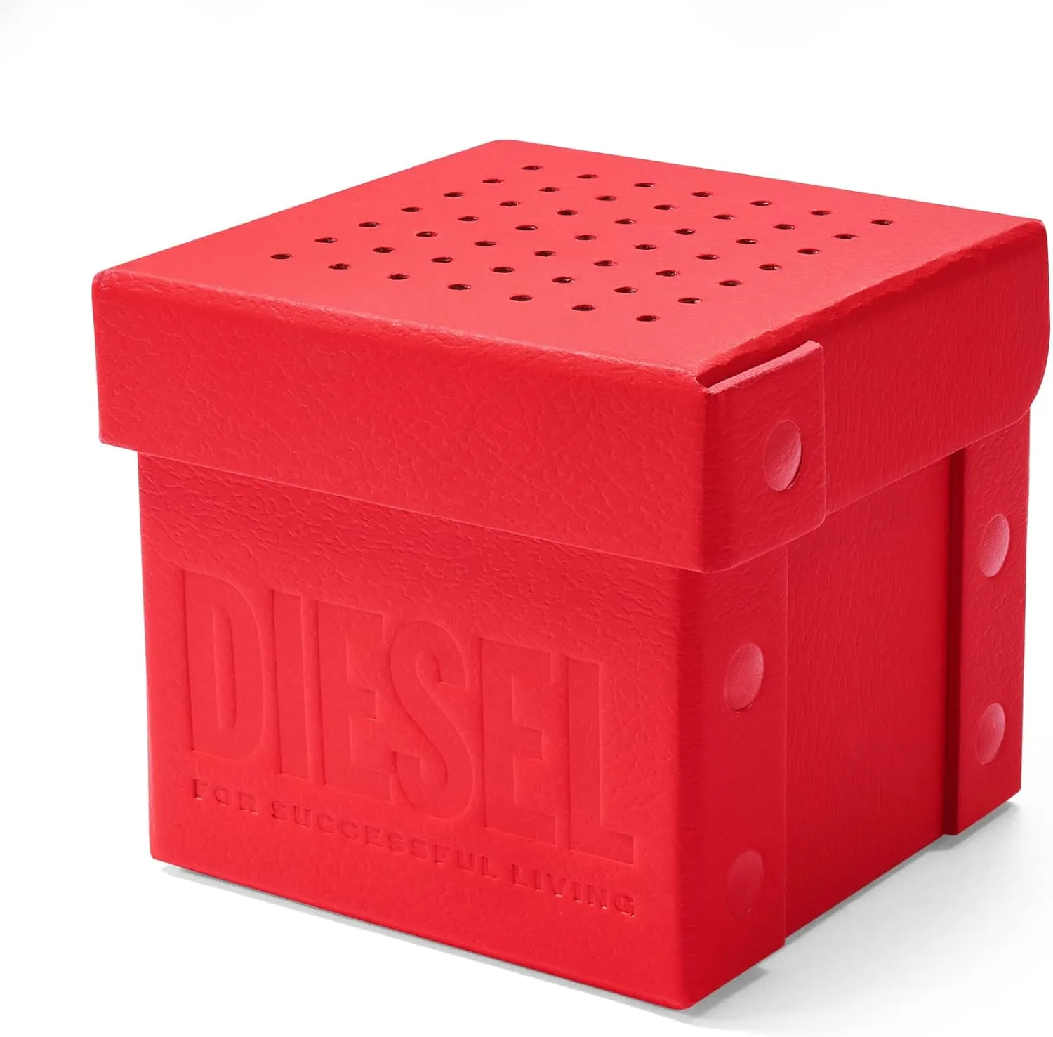 Diesel Double Down White Silicone Men's Watch,
