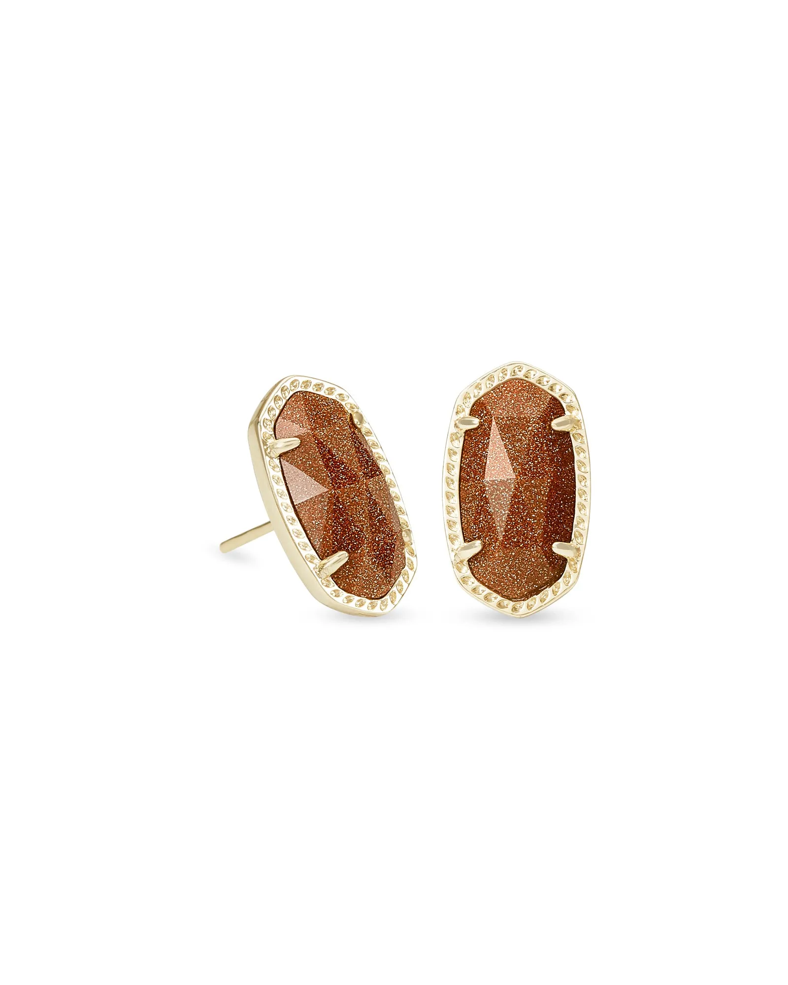 Ellie Stud Earring in Gold