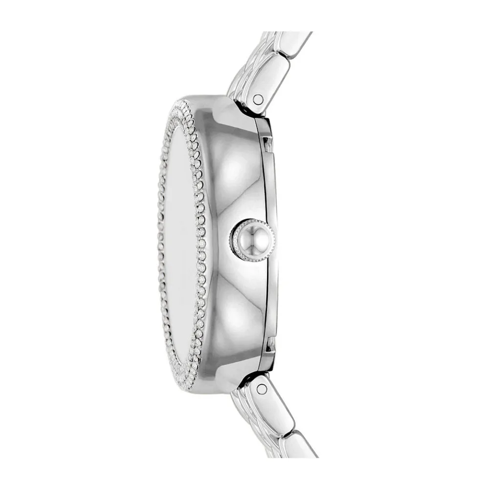 Emporio Armani Rosa Mother of Pearl Dial With Moon Face Women's Watch