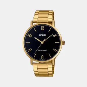 Enticer Men's Analog Stainless Steel Watch A1817 - MTP-VT01G-1B2UDF