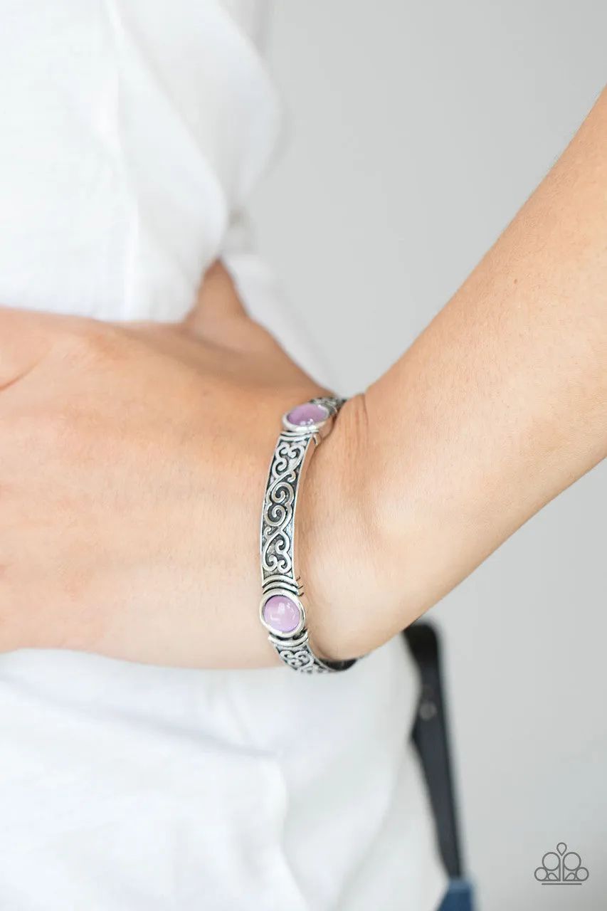 Ethereally Enchanting Purple Paparazzi Bracelet
