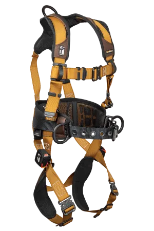 FallTech 7083B Advanced ComforTech® Gel 3D Construction Belted Full Body Harness (each)