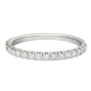 Flat Diamond Wedding Band .02CT Diamonds