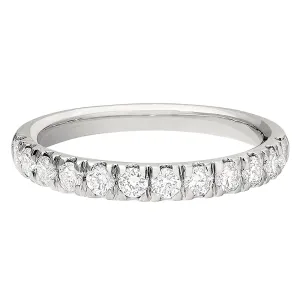 Flat Diamond Wedding Band .05CT Diamonds