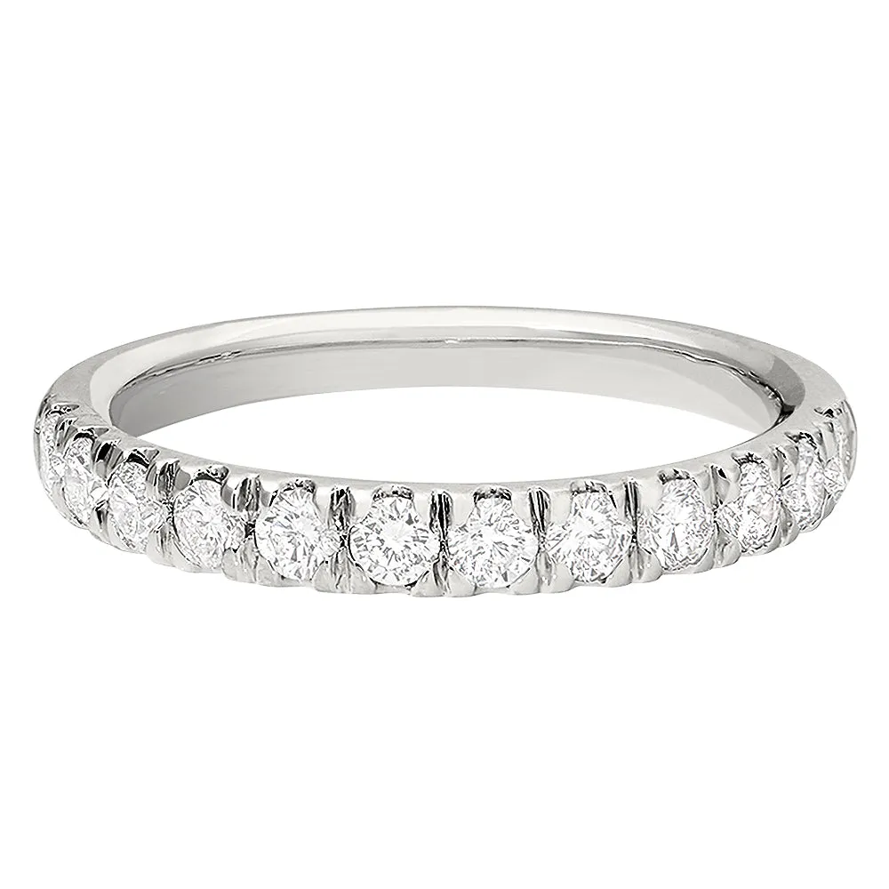 Flat Diamond Wedding Band .05CT Diamonds