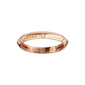 Fortune Band Ring in Rose Gold