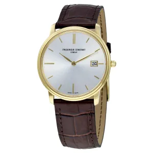 Frederique Constant Slim Line Light Grey Dial Men's Watch Fc-220nv4s5 FC-220NV4S5