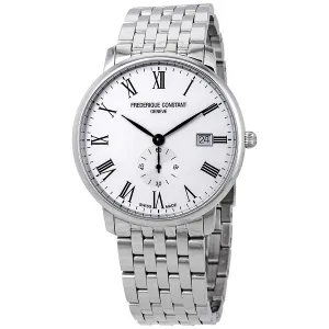 Frederique Constant Slim Line White Dial Men's Watch FC-245WR5S6B