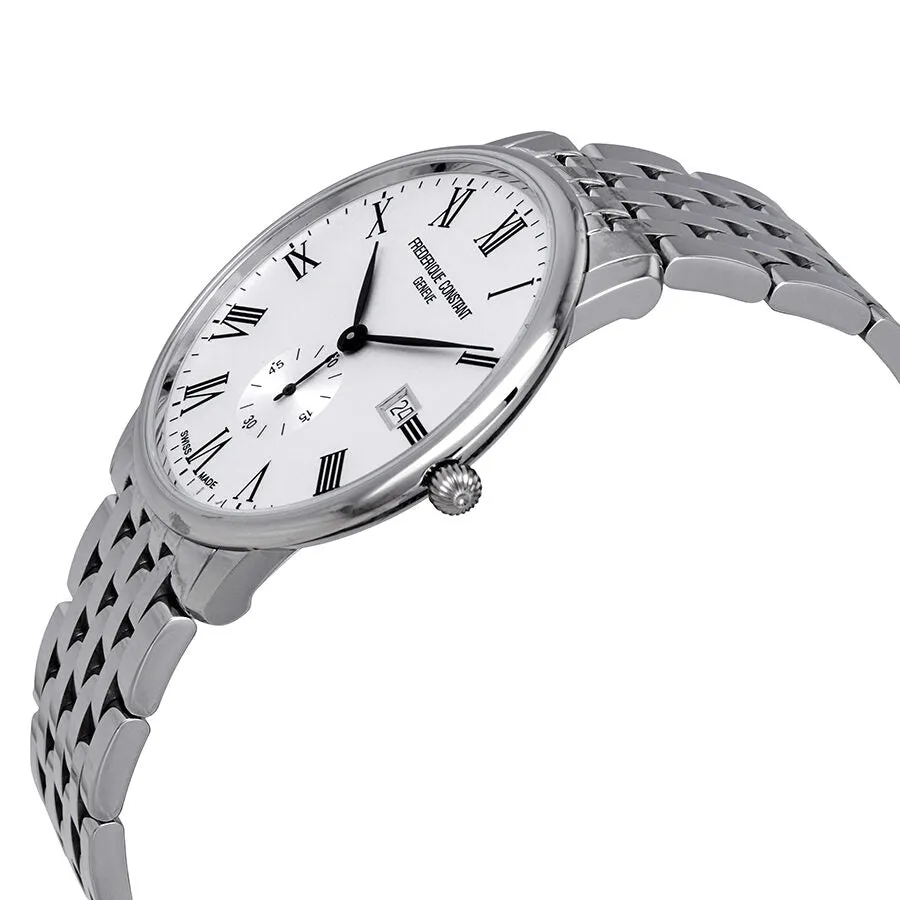 Frederique Constant Slim Line White Dial Men's Watch FC-245WR5S6B