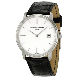 Frederique Constant Slim Line White Dial Unisex Watch FC-220NW4S6