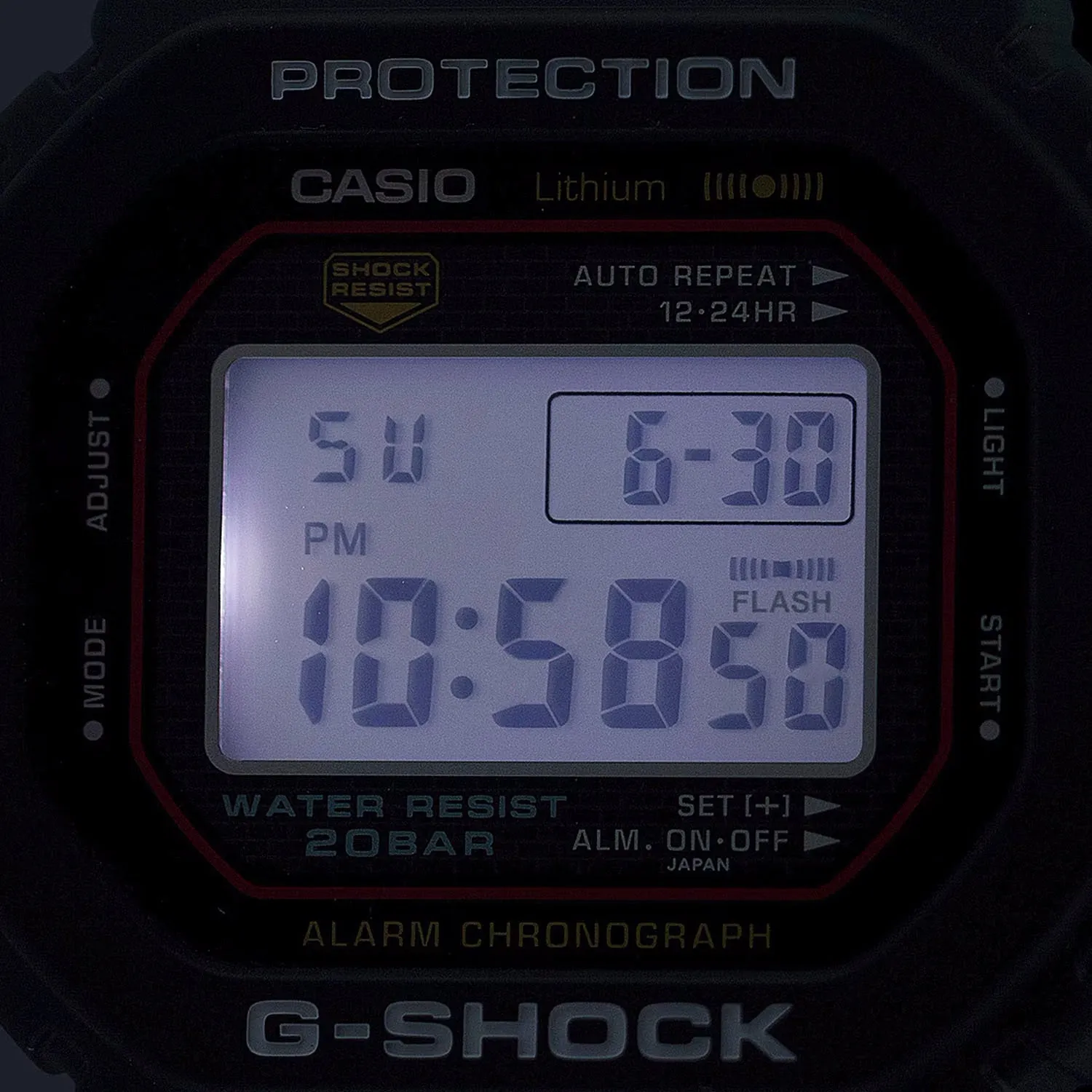 G-Shock Digital 5000 Series Quartz – DW5000R-1A