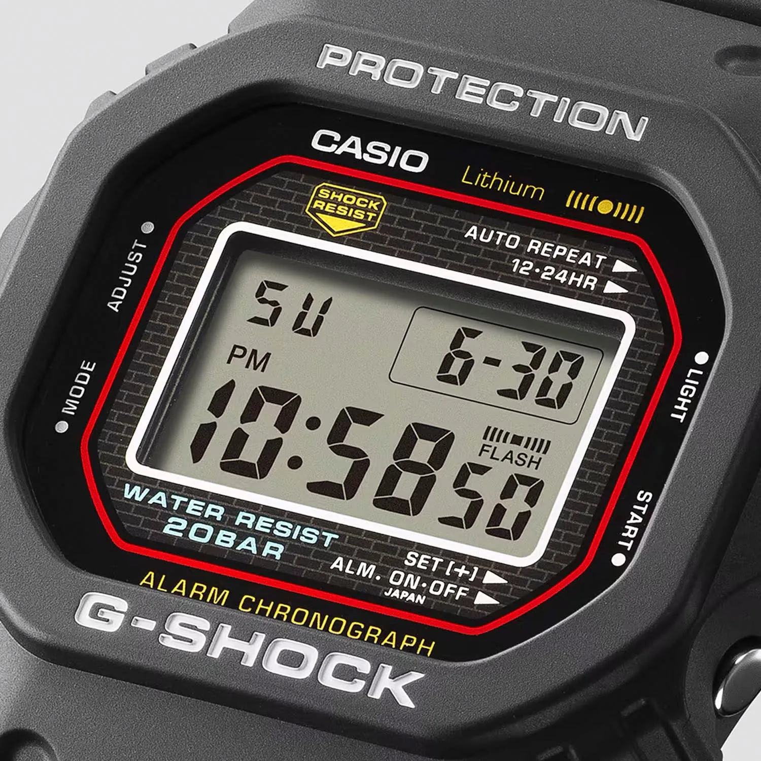 G-Shock Digital 5000 Series Quartz – DW5000R-1A