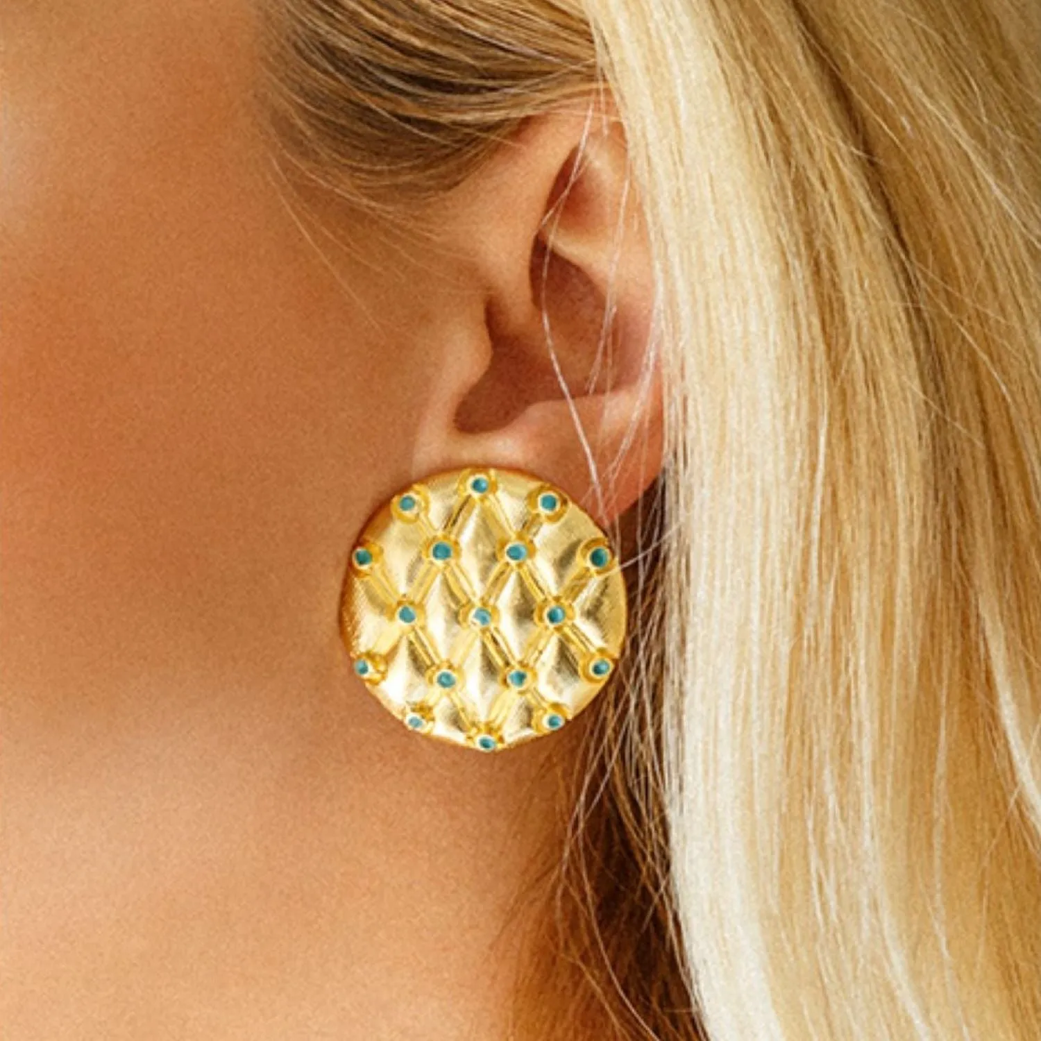 Gaia Turquoise Earring