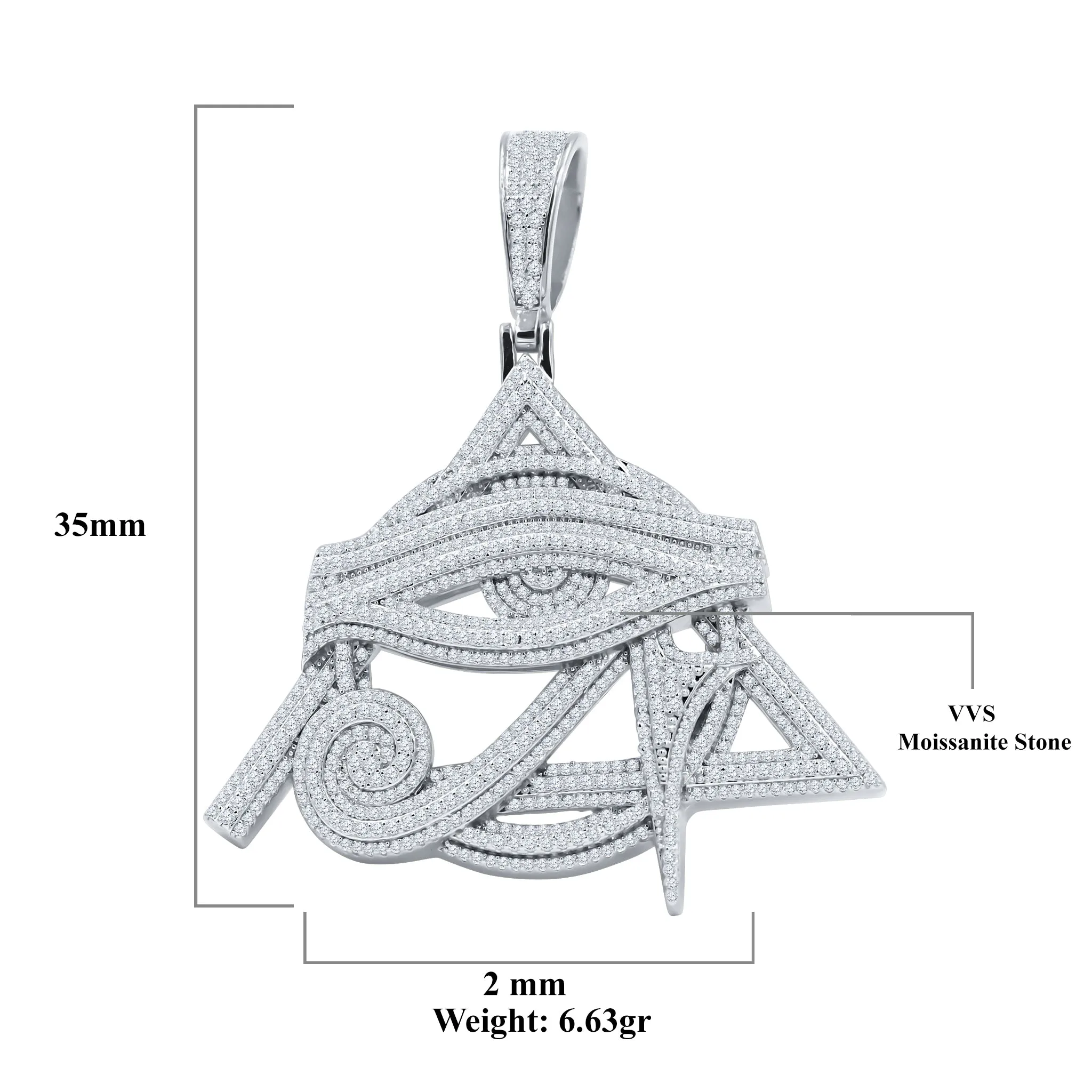 GEM-GLOW STERLING SILVER PENDANT CZ  | 9221501