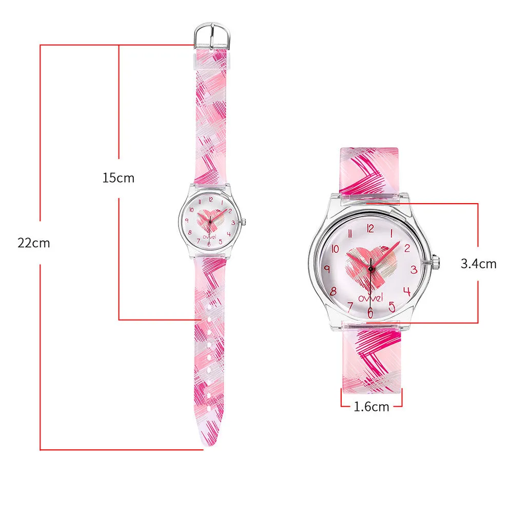 Girls Teen Analog Watch - Scribbles
