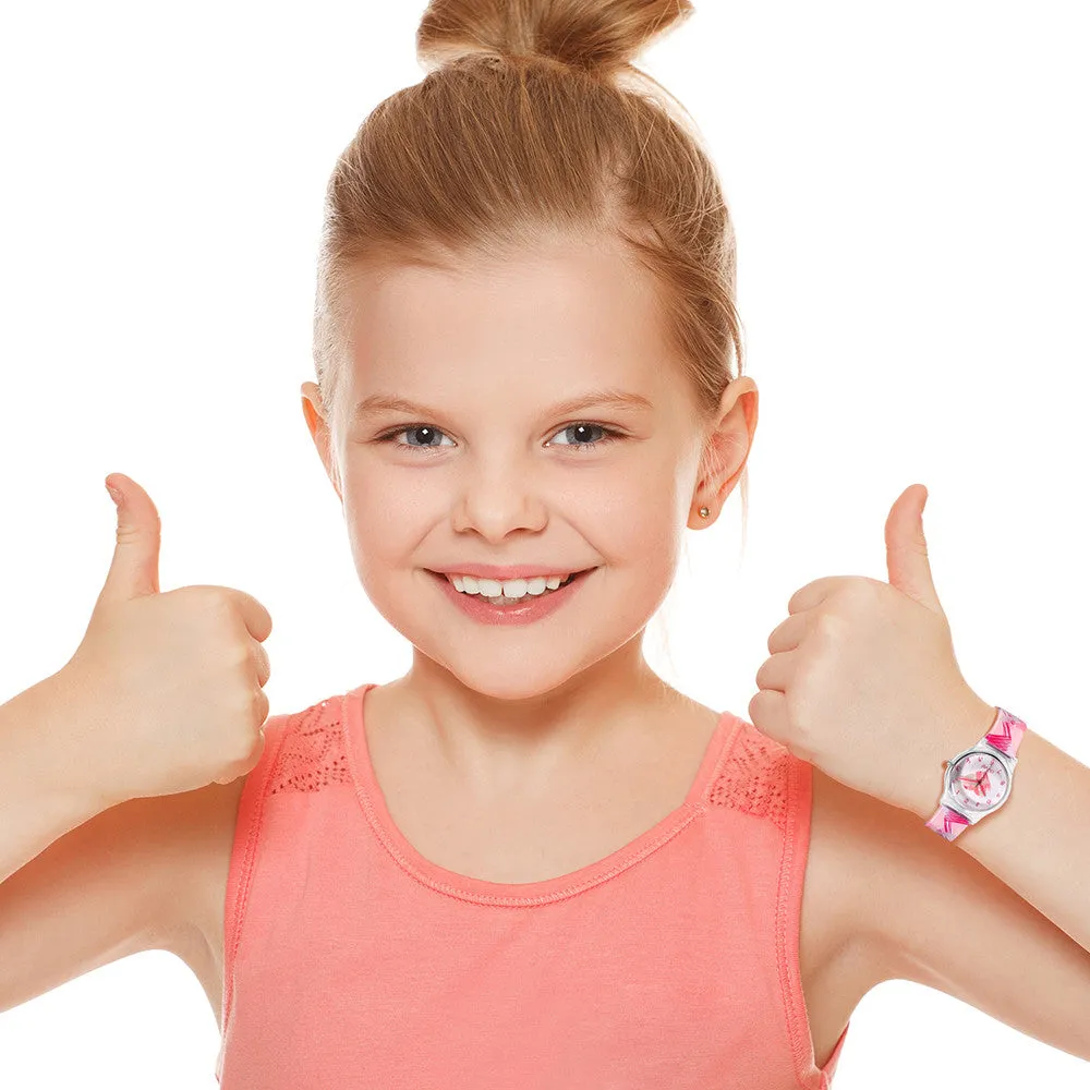 Girls Teen Analog Watch - Scribbles