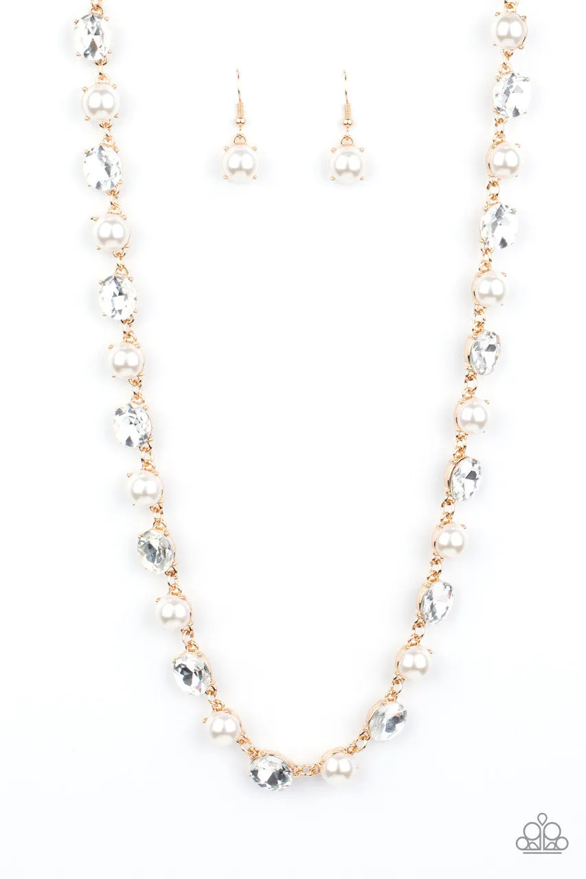 Go-Getter Gleam Gold Paparazzi Necklace