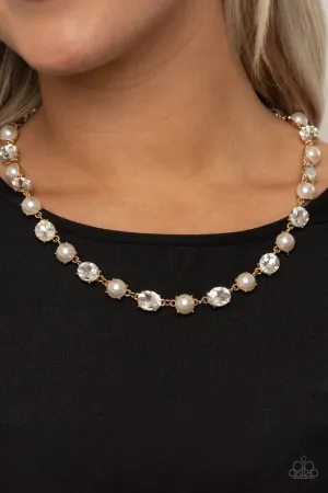 Go-Getter Gleam Gold Paparazzi Necklace