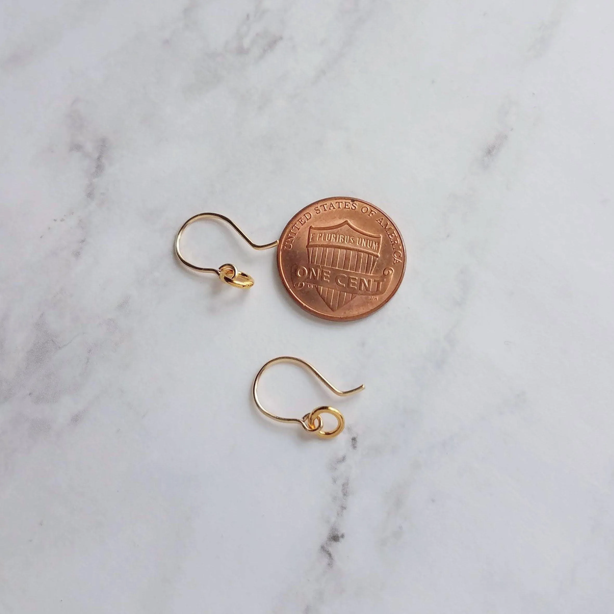 Gold Circle Earrings, 14K gold fill earring, gold ring earring, tiny gold circle earring, small ring earring, minimalist gold earring, hoop