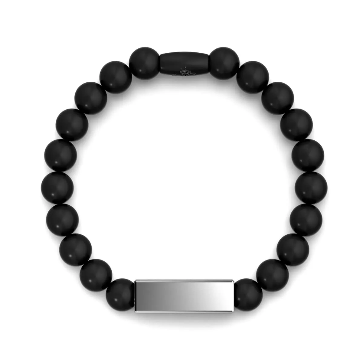Gunmetal | Gilded Bar Bracelet | Deluxe