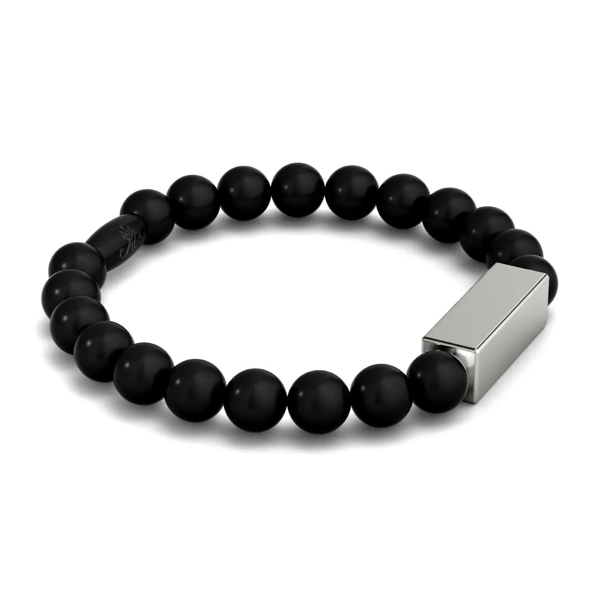 Gunmetal | Gilded Bar Bracelet | Deluxe
