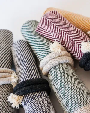 Hand-coiled Napkin Rings