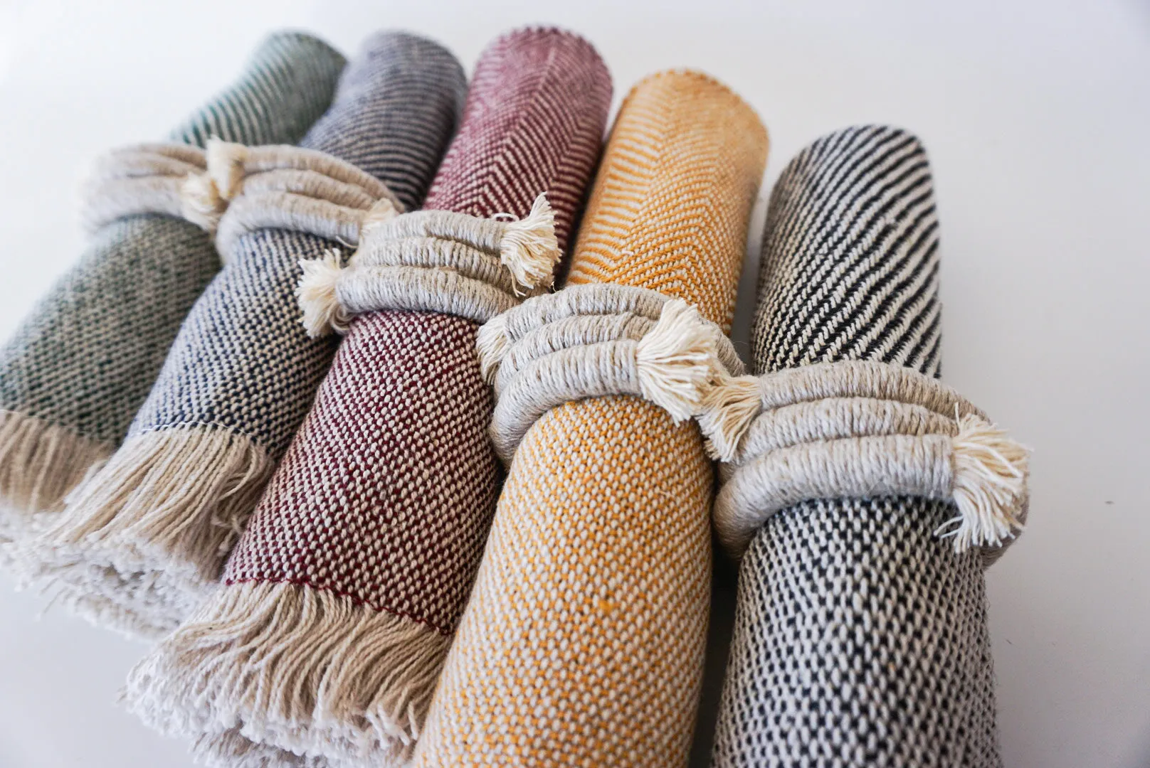 Hand-coiled Napkin Rings