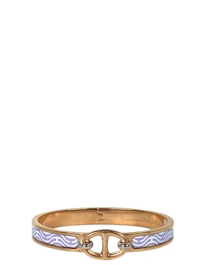 Hermes NWT Mini Clic Chaine d' Ancre Ghost Bracelet GM