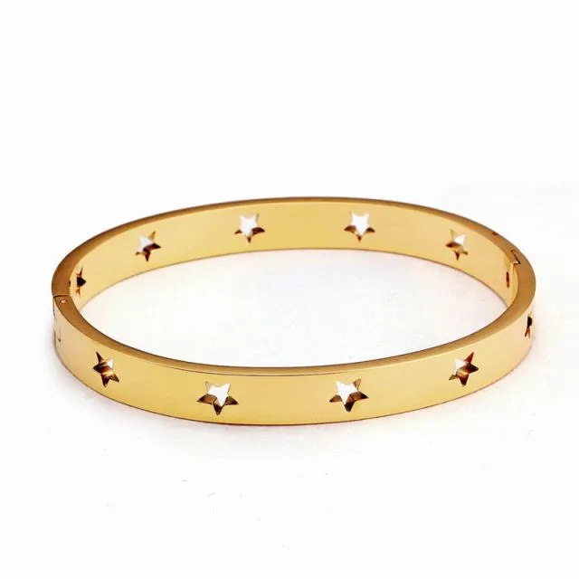 Hollow Out Star Bracelet