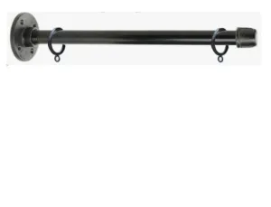 Industrial Pipe Bracket with Adjustable Rings for Custom Signage- 1/2" x 14"- BRACKET ONLY