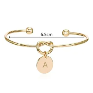 Initial bracelet
