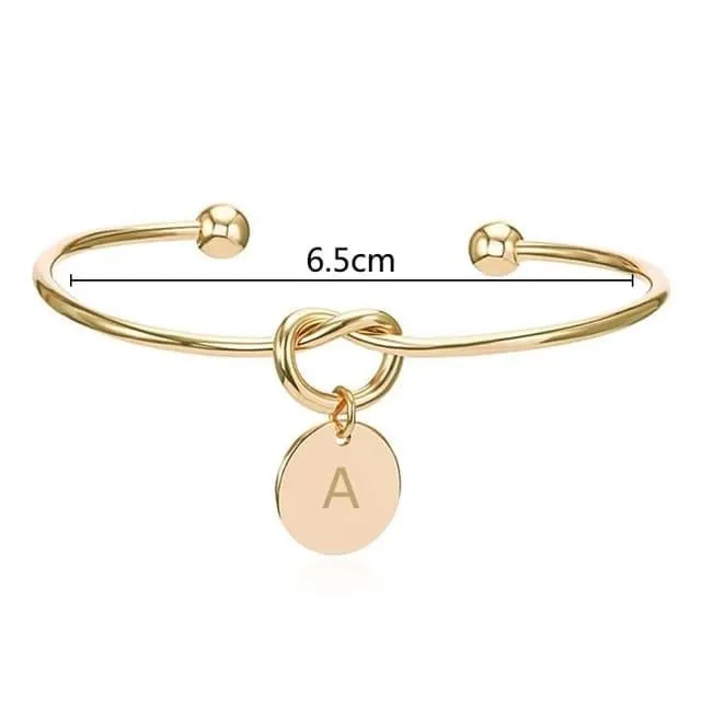 Initial bracelet