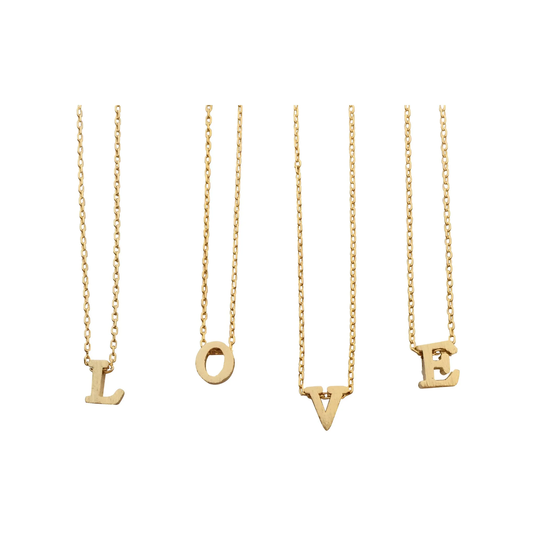Initial Necklaces