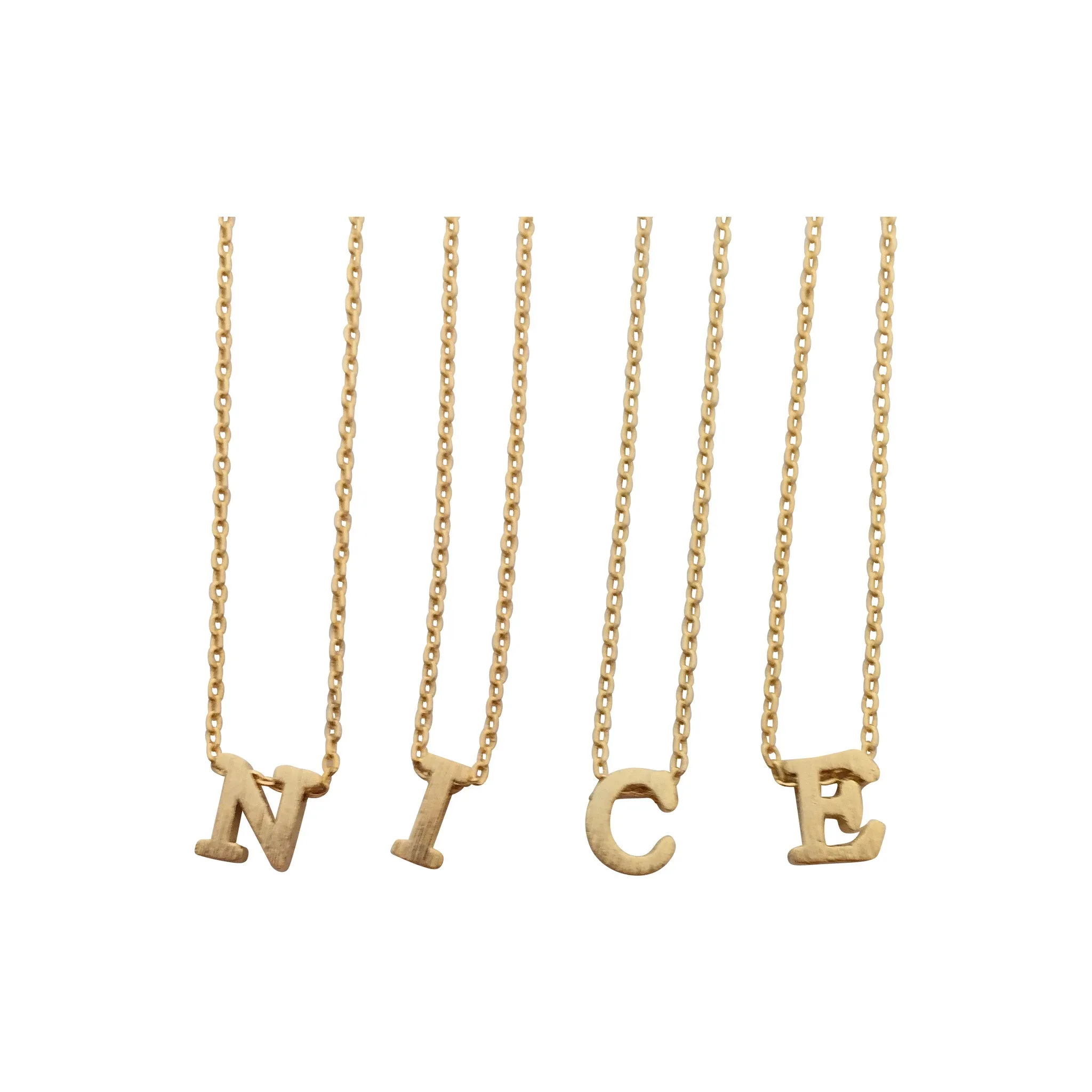 Initial Necklaces