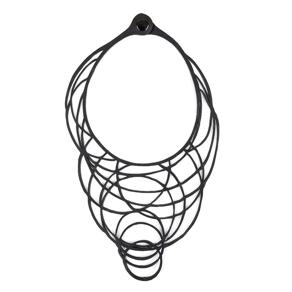 Kale - Statement Rubber Necklace