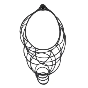 Kale - Statement Rubber Necklace