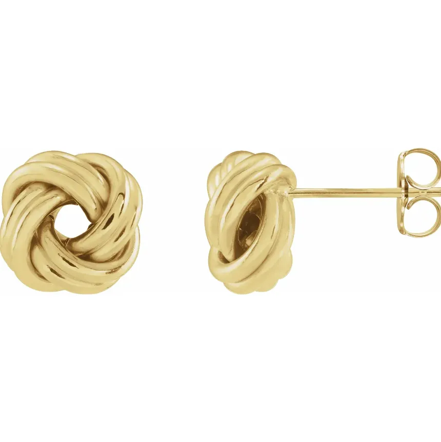 Knot Stud Earrings