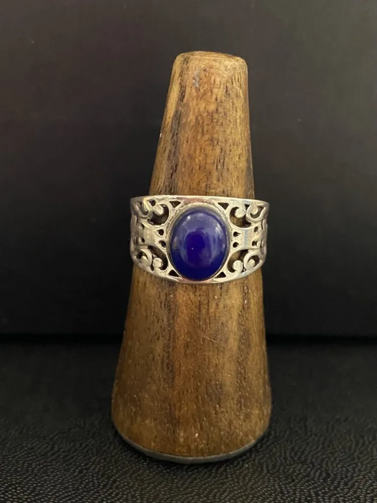 Lapis Sterling Silver Rings