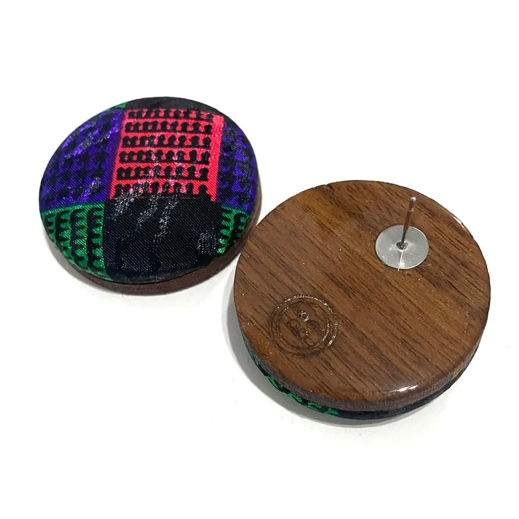 Large Studs- Satin Squares