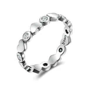 Love Heart Eternity Ring