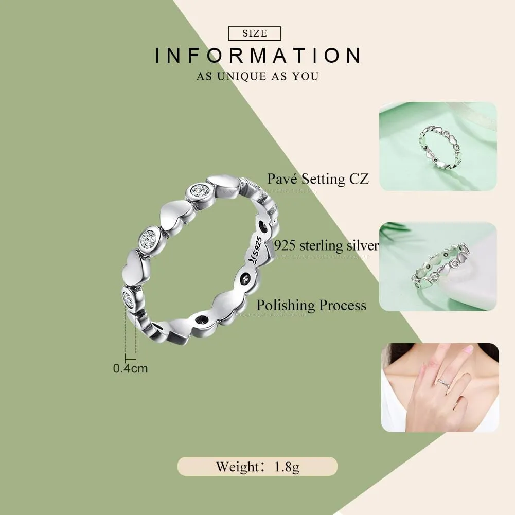 Love Heart Eternity Ring