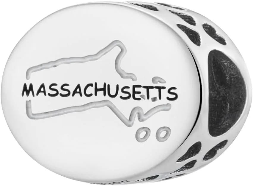 Massachusetts State Bead Charm
