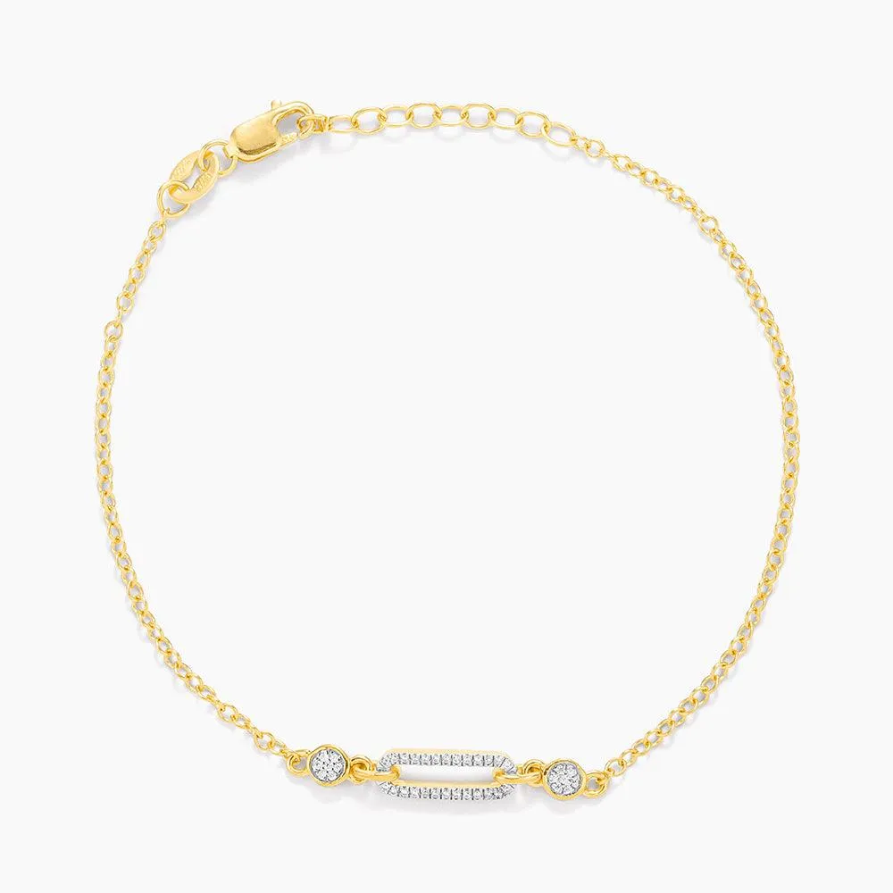 Meet me in the Middle Chain Bracelet