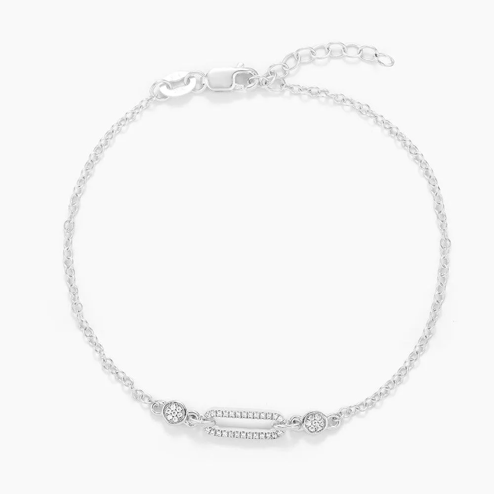 Meet me in the Middle Chain Bracelet