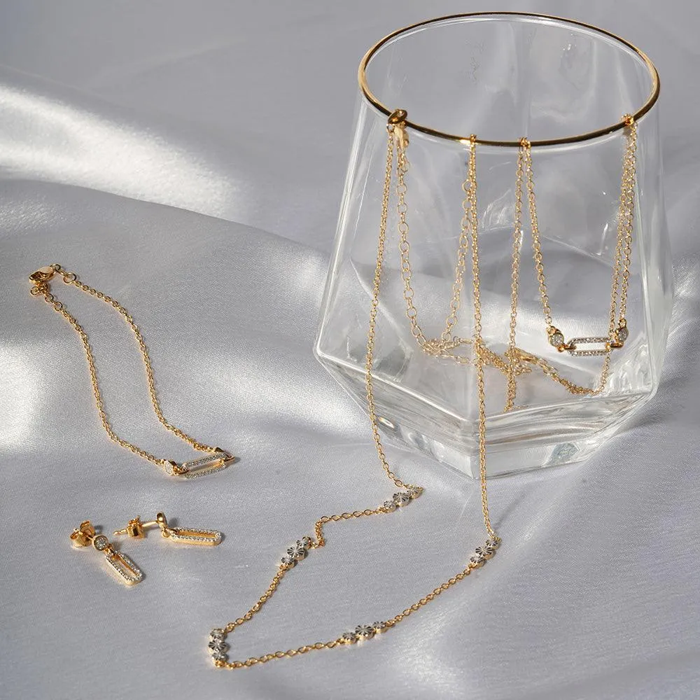 Meet me in the Middle Chain Bracelet