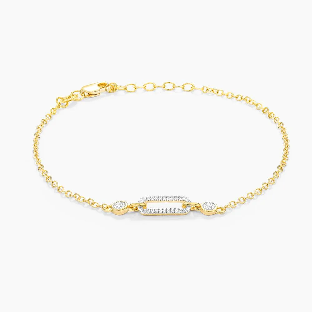 Meet me in the Middle Chain Bracelet