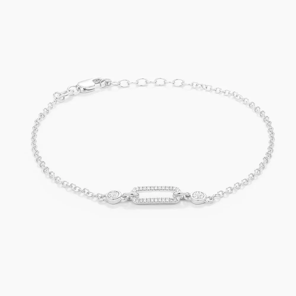 Meet me in the Middle Chain Bracelet
